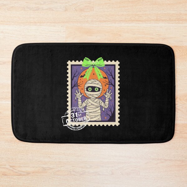 Item preview, Halloween Mummy Postage Stamp designed and sold by justyna-s28.