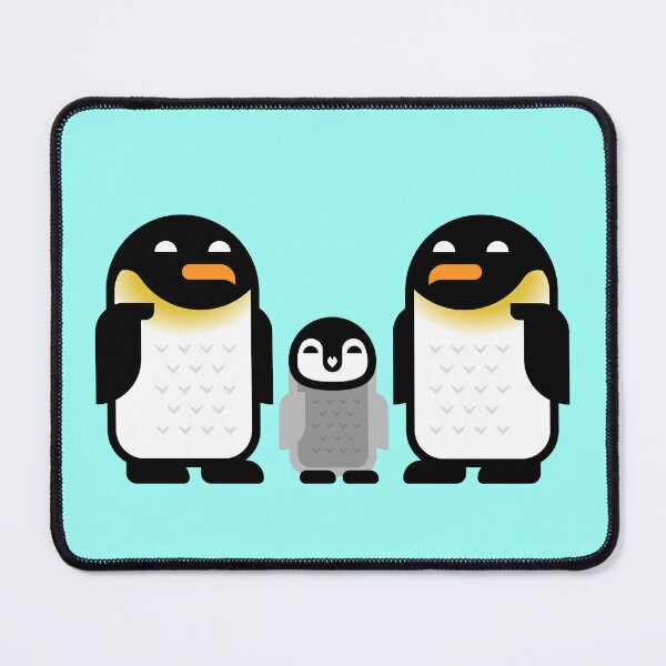 Item preview, Emperor Penguin Family designed and sold by Artwork by Daniel Adams.