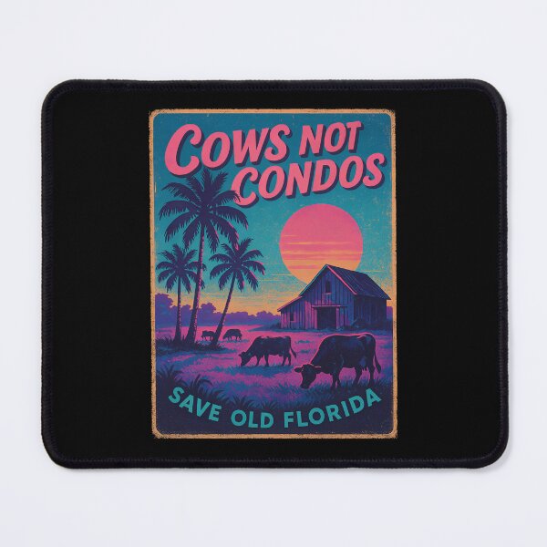 Item preview, Cows Not Condos Save Old Florida designed and sold by DesignsByAnett.
