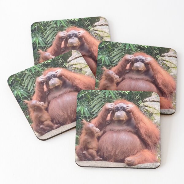 Item preview, Orangutan Sunglasses Meme designed and sold by booksfoodfandom.