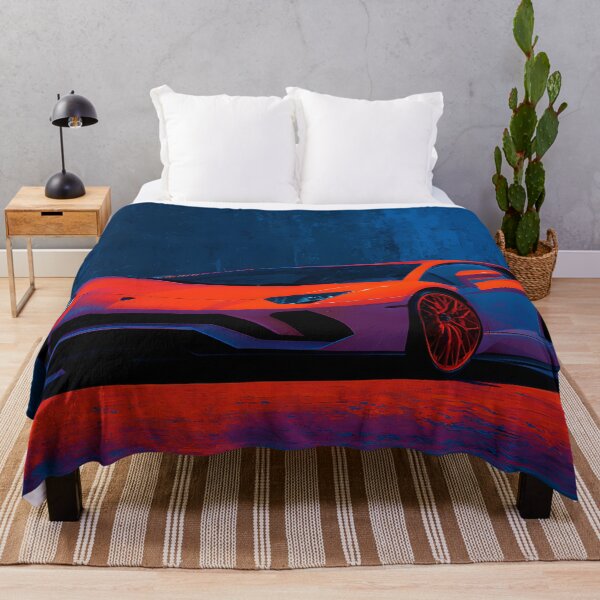 Item preview, Lamborghini LP780-4 Ultimae Pop Art Painting – Exotic Supercar Wall Art designed and sold by AutoPopStudio.