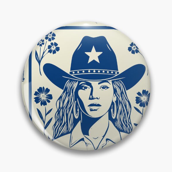 Artikelvorschau, Cowboy Queen B Bandana (BLAU 02) entworfen und verkauft von Atlas Kai.