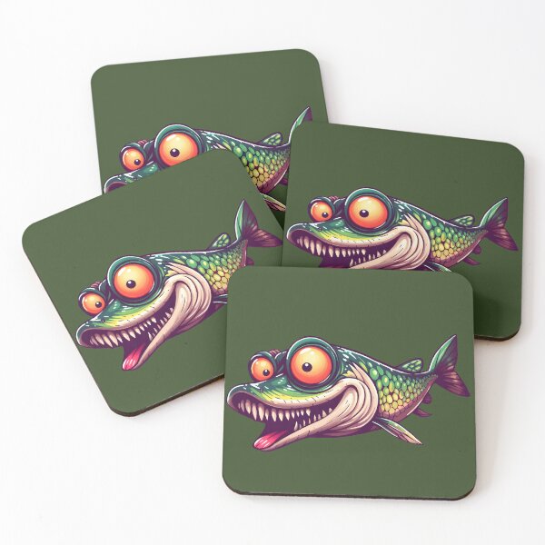 Item preview, Maddfishy1975 crazy fish Esox lucius MF75 #00023 designed and sold by maddfishy1975.