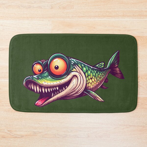 Item preview, Maddfishy1975 crazy fish Esox lucius MF75 #00023 designed and sold by maddfishy1975.
