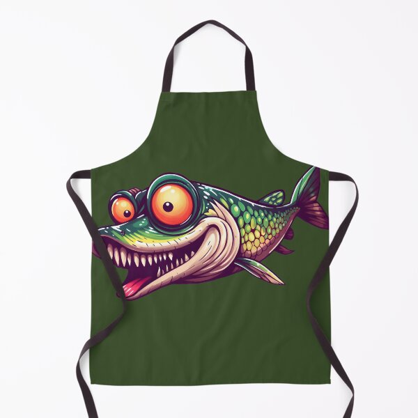 Item preview, Maddfishy1975 crazy fish Esox lucius MF75 #00023 designed and sold by maddfishy1975.