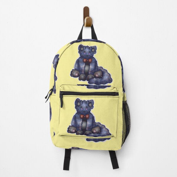 Item preview, Cute Chibi Blue Cat With Red Bowtie designed and sold by AHumanArtMachine.