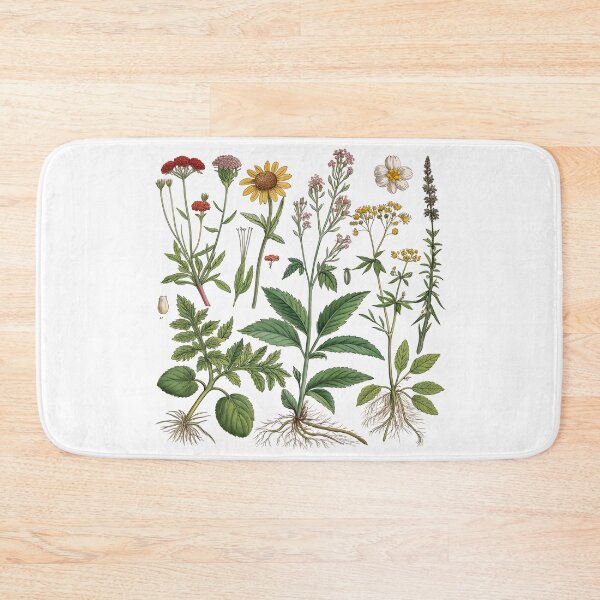 Item preview, Medicinal Plants Art Print – Detailed Botanical Illustration for Herbology Enthusiasts designed and sold by VividOrganica.