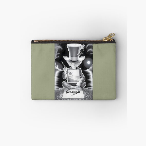 Item preview, Artists Nocturnal Beach Dream in Black and White designed and sold by Alicia Jackson.
