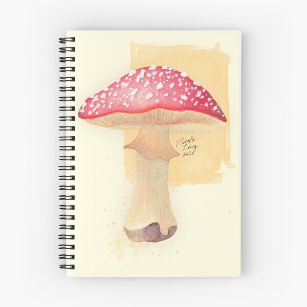 Item preview, Toadstool Watercolour Painting designed and sold by Nicola Lucy.