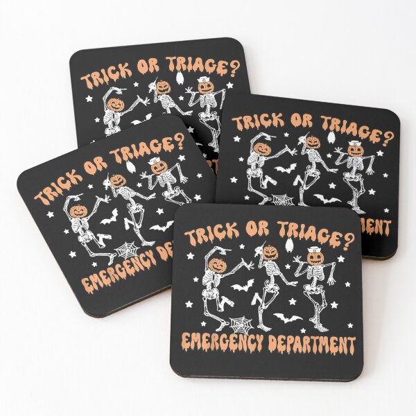 Item preview, Emergency Department ER Nurse Halloween Spooky Season designed and sold by BASKF.