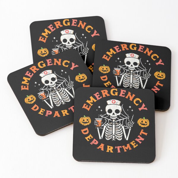 Item preview, Emergency Department ER Nurse Halloween  designed and sold by BASKF.
