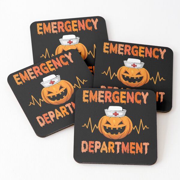 Item preview, Emergency Department Funny ER Nurse Halloween Spooky Season designed and sold by BASKF.