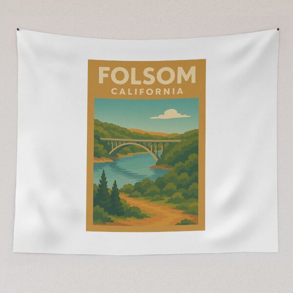 Item preview, Folsom California Digital Art designed and sold by DeBenedetto Digital Designs.