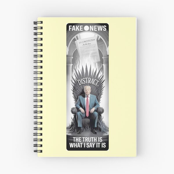 Item preview, Fake News Distract Poster designed and sold by Alicia Jackson.