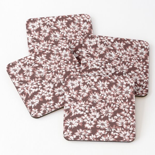 Item preview, Bloom Bud-Cherry Mahogany Tonal designed and sold by Fabricatemyart.
