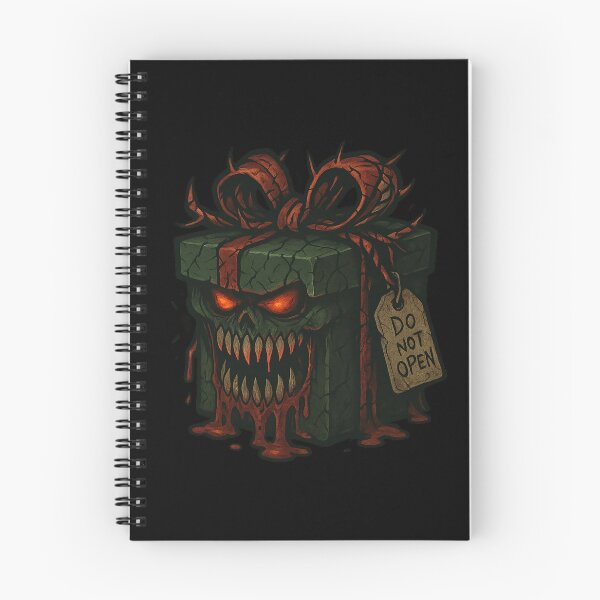 Item preview, Do Not Open: Evil Christmas Gift Horror Box designed and sold by Sonic Nova Studios.