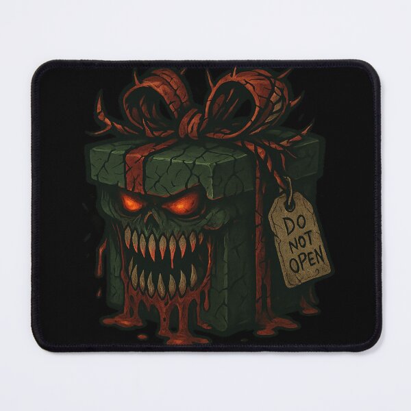 Item preview, Do Not Open: Evil Christmas Gift Horror Box designed and sold by Sonic Nova Studios.