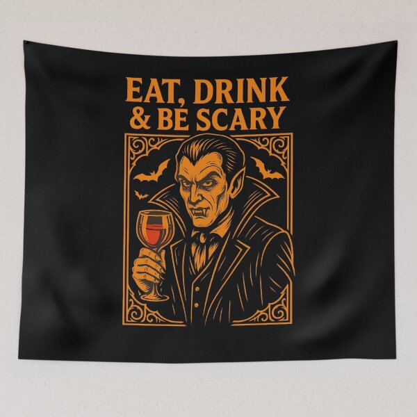 Item preview, Vampire Toast – Spooky Drink and Haunted Style designed and sold by ArcadiaSilence.