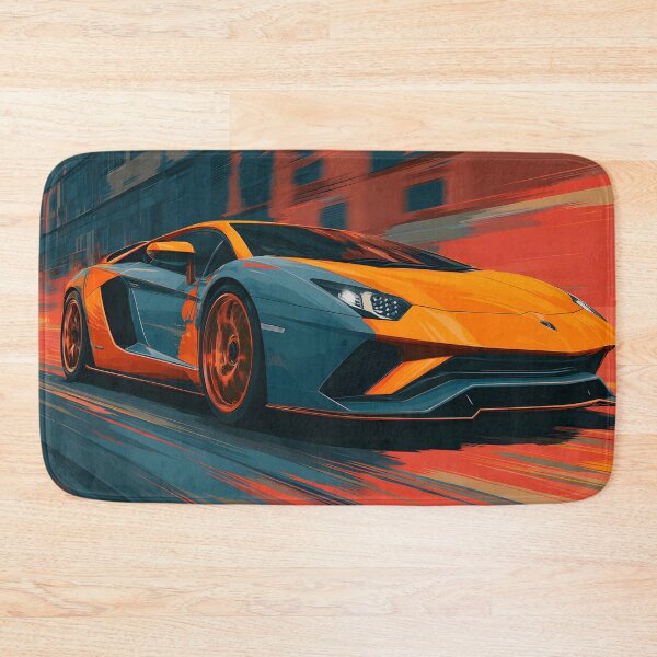 Item preview, Lamborghini LP780-4 Ultimae Poster – Italian Supercar Artwork Gift designed and sold by AutoPopStudio.