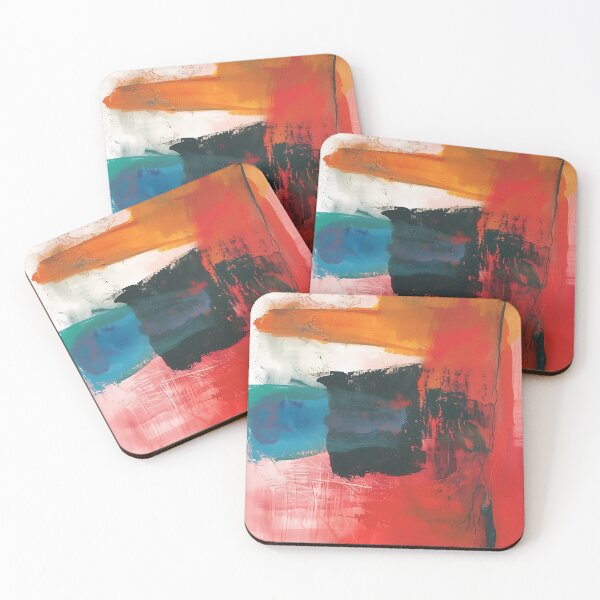 Item preview, Colorful play of colors – contemporary art for murals & prints designed and sold by SuperCaseCenter.