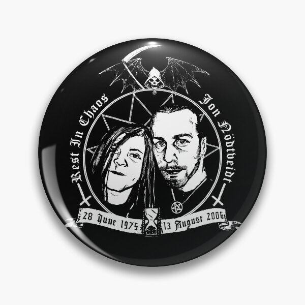 Item preview, Jon Nödtveidt Dissection Tribute T-Shirt – Rest in Chaos (1975–2006) designed and sold by blackmetaltv.