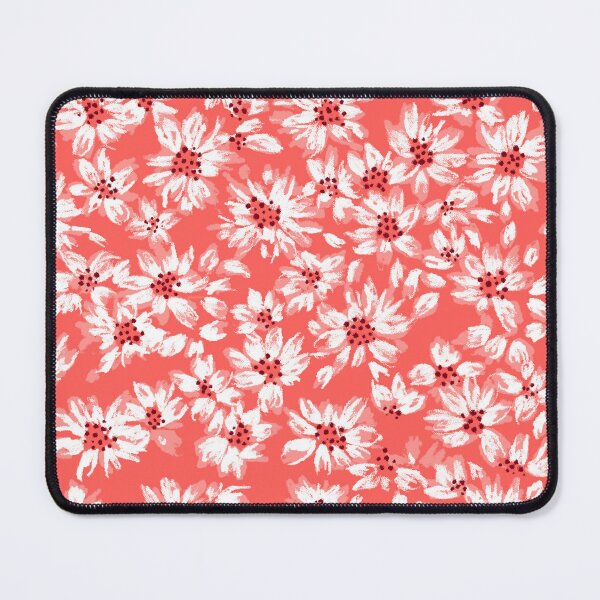 Item preview, Bloom Bud-Salmon Tonal designed and sold by Fabricatemyart.