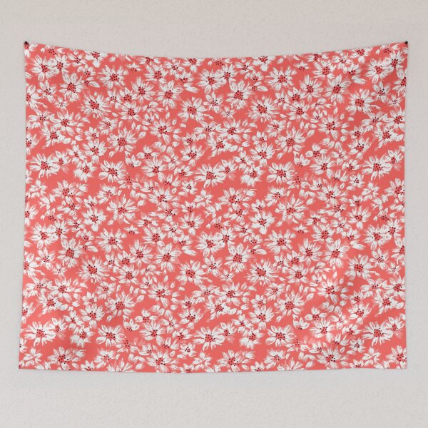 Item preview, Bloom Bud-Salmon Tonal designed and sold by Fabricatemyart.