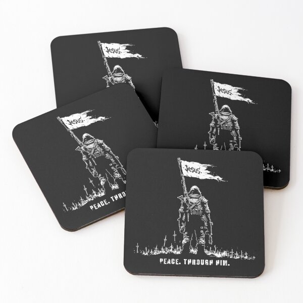 Item preview, Peace. Through Him. designed and sold by Liberty-Cross.