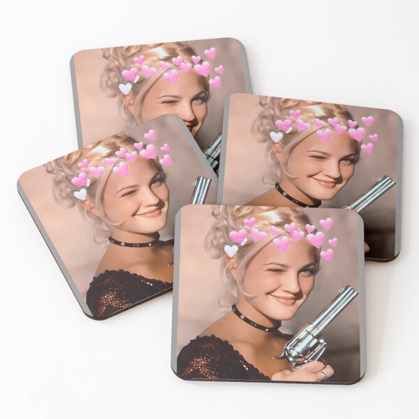 Item preview, DREW-BARRYMORE-PISTOL-DESIGN designed and sold by politanoaida.