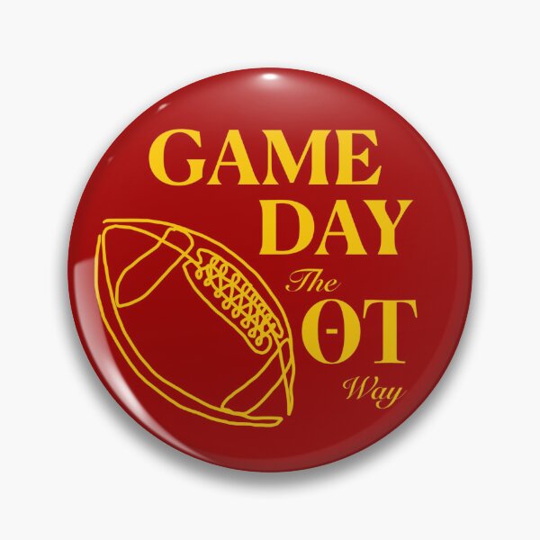 Item preview, Game Day the Theta Tau Way (Dark Red and Gold) designed and sold by MuThetaTau.