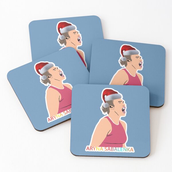 Item preview, Aryna Sabalenka Merry Christmas designed and sold by ZooStateofMind.