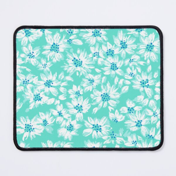 Item preview, Bloom Bud-Soft Seafoam Teal Tonal designed and sold by Fabricatemyart.