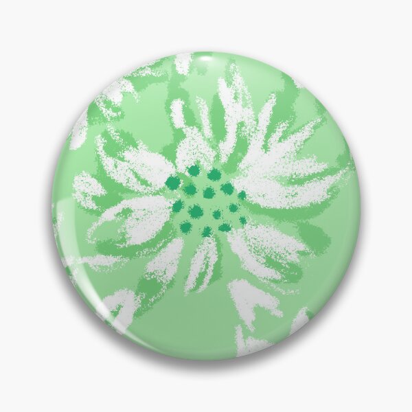 Item preview, Bloom Bud-Soft Pistachio Green Monochrome Tonal designed and sold by Fabricatemyart.