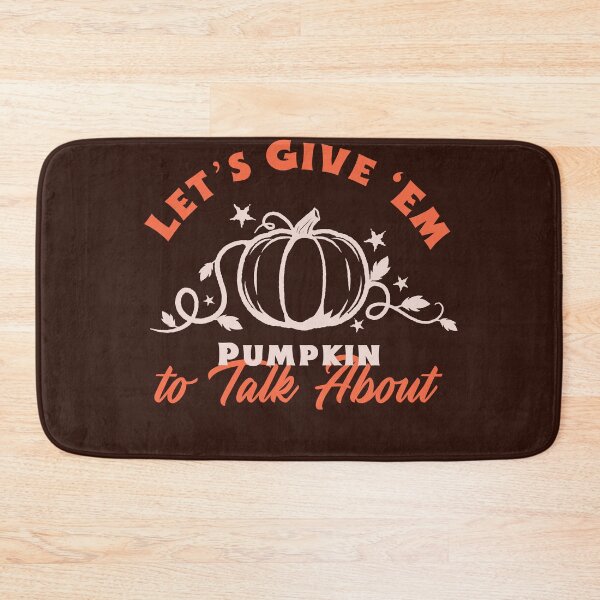 Item preview, Let's give'em Pumpkin to talk about designed and sold by GreenKaiju studio.