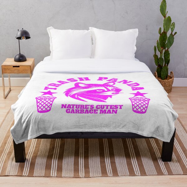 Item preview, Raccoon trash panda ironic college seal parody hot pink designed and sold by DisgustangCO.