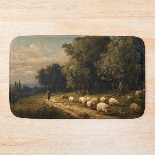 Item preview, XVIII century oil painting of pastoral landscape designed and sold by mliotard.