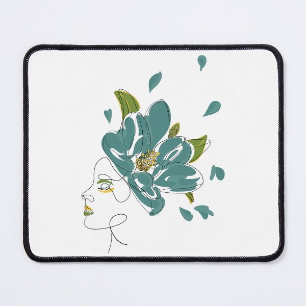 Item preview, Blue Flower Woman designed and sold by MurmuresMurales.