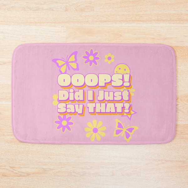 Item preview, OOOPS! Did I just say THAT? retro hippie cute designed and sold by JusTiceT-shirts.