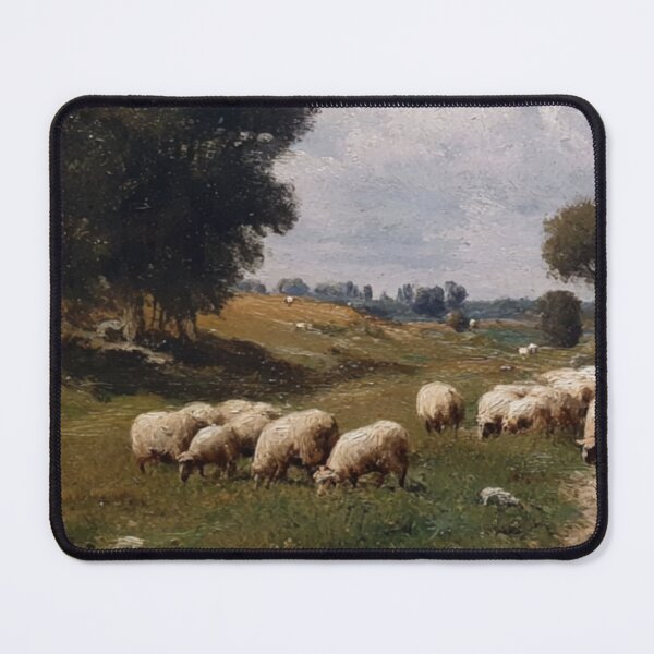 Artikelvorschau, Ölgemälde einer pastoralen Landschaft aus dem 18. Jahrhundert entworfen und verkauft von mliotard.