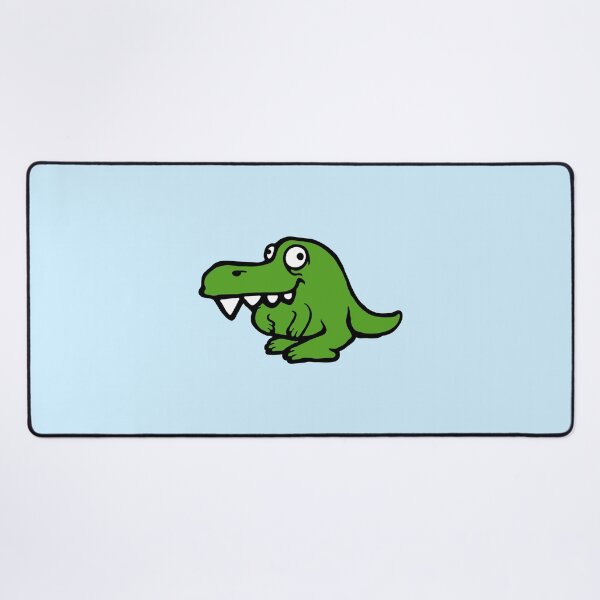 Item preview, Weird Dino Funny Little Dinosaur Cute Happy Cartoon designed and sold by shirt-o-mat.
