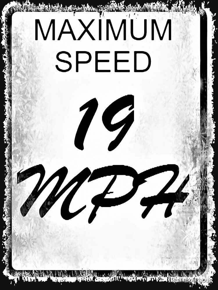 19 MPH Logo (Black & White) by 19milesperhour