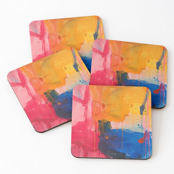 Item preview, Colorful play of colors – contemporary art for murals & prints designed and sold by SuperCaseCenter.