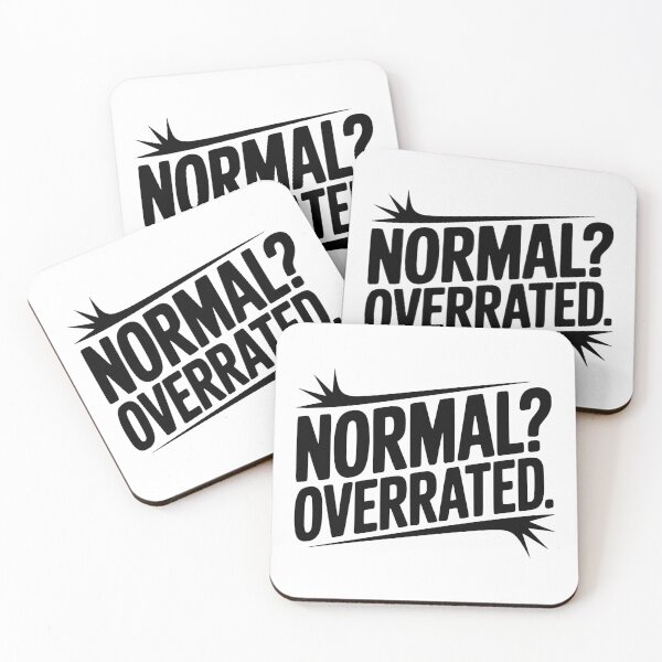 Item preview, Normal? Overrated designed and sold by Frank Ring.