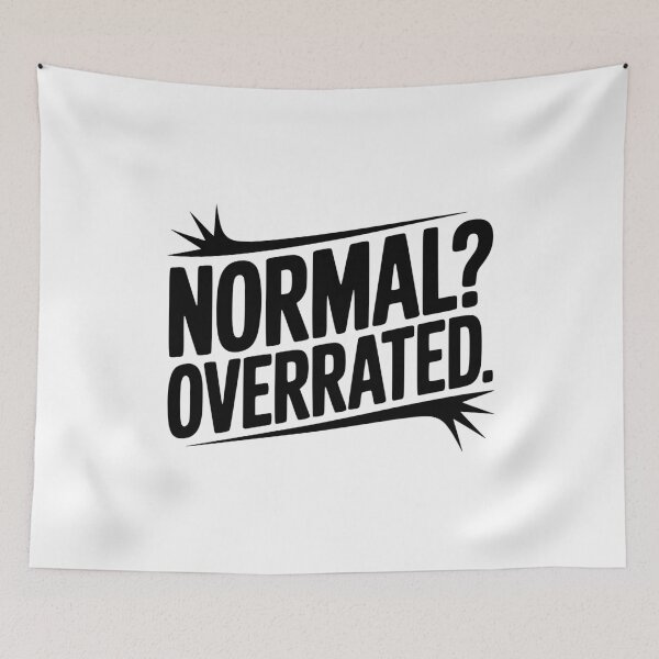 Item preview, Normal? Overrated designed and sold by Frank Ring.