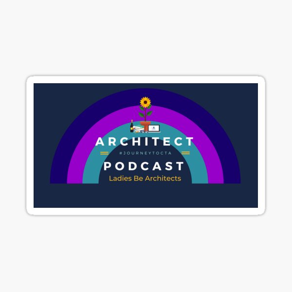 Architect Podcast - Rainbow Sticker