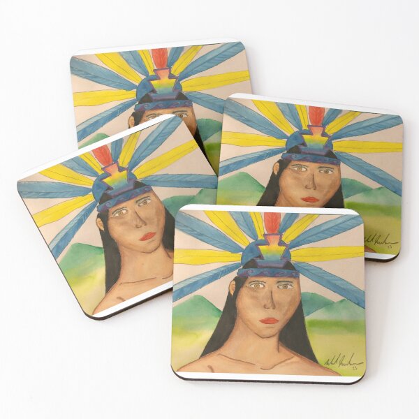 Item preview, Aztec Watercolor designed and sold by longduckdong02.