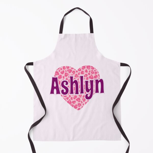 Item preview, Ashlyn Name Pink Leopard Heart designed and sold by Jeallan Designs.
