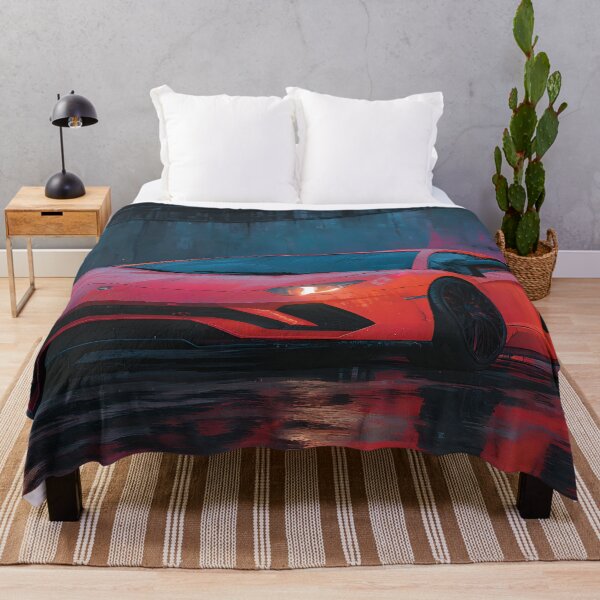 Item preview, Lamborghini LP780-4 Ultimae Canvas Art – Bold Supercar Wall Poster designed and sold by AutoPopStudio.