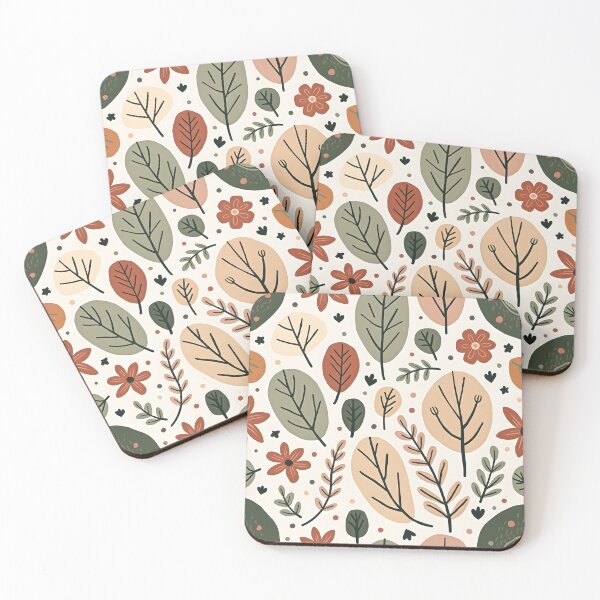 Item preview, Harmonious blend of blossoms and leaves designed and sold by HolmeProud.