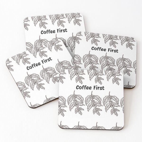 Item preview, Coffee First  designed and sold by CanvasARTI.